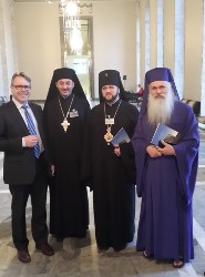 Делегація УПЦ КП у Фінляндії провела зустрілась з головою Парламентської асамблеї ОБСЄ